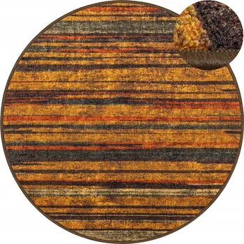 Koberec KOBEREC KULATÝ PROTISKLUZOVÝ SMYČKOVÝ DO OBÝVÁKU BAREVNÝ FUSION prům. 120 cm