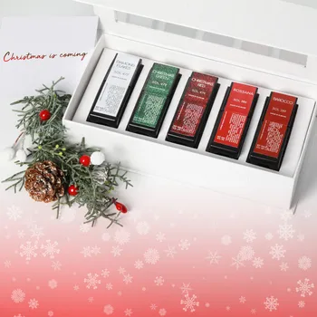 Umělé nehty Laif Sada UV/LED Gel laků - Christmas is coming 5*10ml