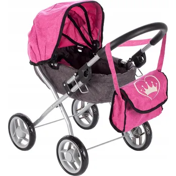 Kočárek pro panenku Hluboký kočárek pro panenky MalPlay Princess