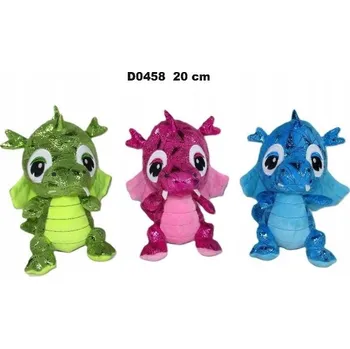 plyšák Plyšová Hračka Dinosaurus Drak 3 barvy - 20 cm