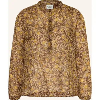 Dámská halenka Marant Étoile Dámská Blůza Maria, hnědá / krémová / tmavě...