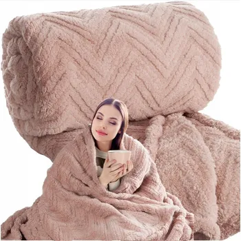 Prostěradlo Deka Eurofirany polyester 70 cm x 160 cm růžová