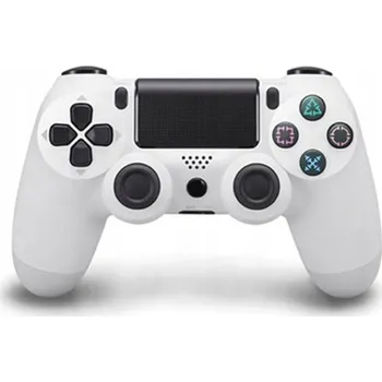 Gamepad Bezdrátový ovladač pro PS4 bílý (QAS-00002)