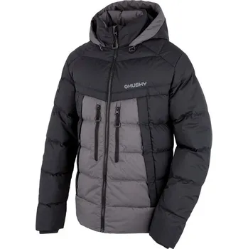 Pánská bunda Husky Durra M černá/šedá XL