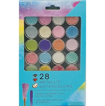 Vodová barva Akvarelové barvy Stnux 28 ks