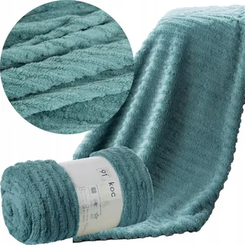 Prostěradlo Deka Eurofirany z mikrovlákna 170 cm x 210 cm zelená