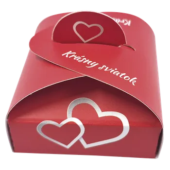 Svíčka KD MINI svíčka 11 g DUO srdce červené