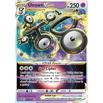 Karetní hra Pokémon SIT 066/195 Unown VSTAR - Silver Tempest