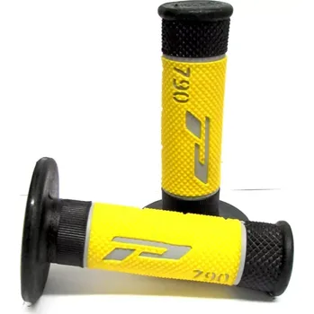 grip Rukojeti/Gripy Progrip 790 - (třívrstvé) šedá/žlutá/černá