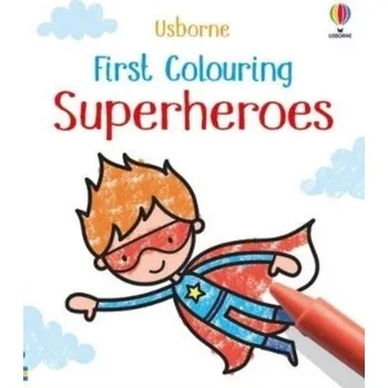 First Colouring Superheroes - Nolan, Kate