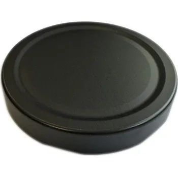 Víčko na zavařovací sklenici Tecnocap Víčko TO 82 černé matné DTO (DEEP) paster