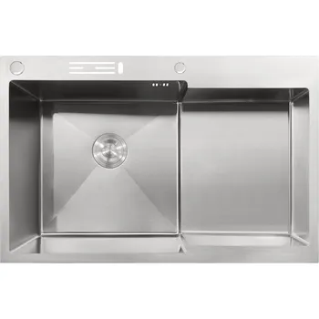 Nerezový dřez Nerezový dřez MIXXUS MH7849L-HK SS COLOR se sifonem, nerez