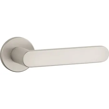 Dveřní kování MP KOVÁNÍ AS - ALORA - R 7S Provedení: BEZ SP. ROZET, Povrch: NP - nikl perla