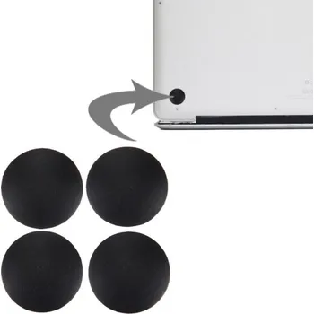 Náhradní díl pro mobilní telefon Náhradní spodní gumové nohy pro MacBook Pro 13" (A1425 / A1502) / Pro 15" (A1398) - 4 ks - černé