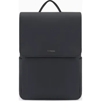 Městský batoh Dámský batoh Infinity z ekokůže, černý