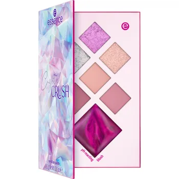 Oční stíny essence CRYSTAL CRUSH paletka na oči a tvář