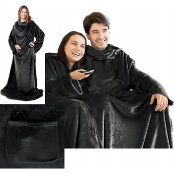 deka Deka Eurofirany polyester 150 cm x 180 cm černá