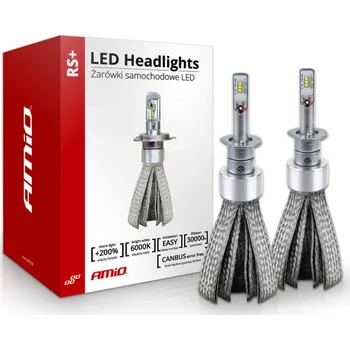 Povinná bezpečnostní výbava Žárovky Amio H1 RS+ H1 50W 2 ks