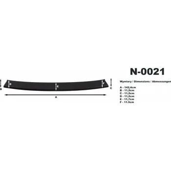 Dveře karosérie Nášlap kufru VW Transporter T5, 2003 - 2014, S i L