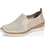 Dámské mokasíny RIEKER N4251-60 béžová S6 40