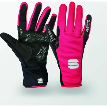 Cyklistické rukavice dámské rukavice Sportful Ws Essential 2 Woman Gloves Raspberry Black XS