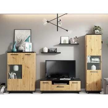 Nábytek Mirjan24 Mins VI dub artisan/matně černý