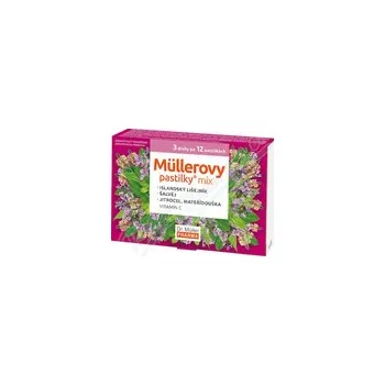 Lék MULLER PHARMA Müllerovy pastilky mix 3x12ks ZP