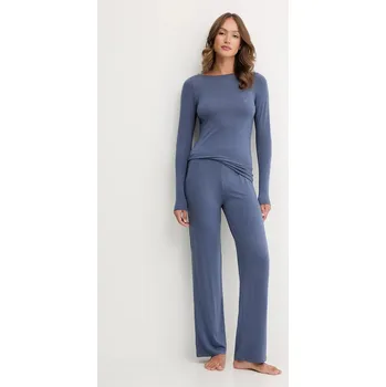 Dámské pyžamo Pyžamo Emporio Armani Underwear EW002493.AF15361 modrá 57X, vel. L