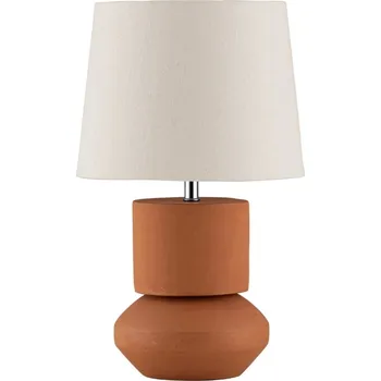 Lampička Nova Luce Hnědá keramická stolní lampa Izumi