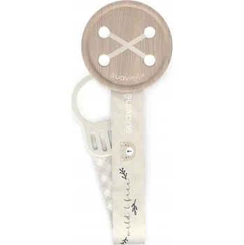 Klip na dudlík Suavinex béžový