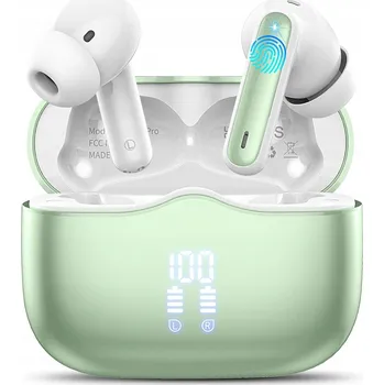 Sluchátka Bezdrátová sluchátka do uší XINWLD A97 PRO Modrá Pouzdro