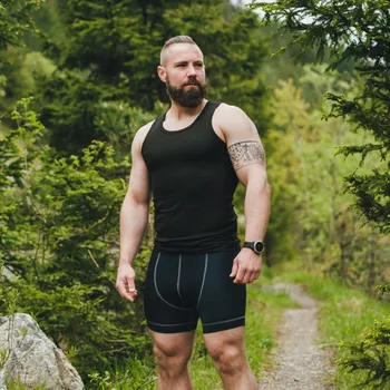 Pánské spodní prádlo Pánské černé boxerky Velikost: 3XL