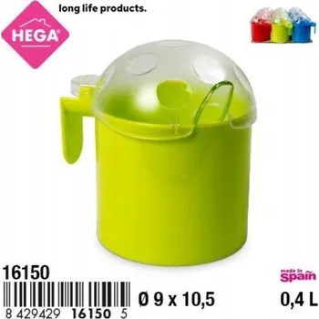 Dóza na potraviny Cukřenka kulatá kuchyňská Hega Intense 0,4 l