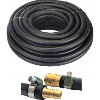 Příslušenství ke kompresoru GUMOVÁ HADICE KE KOMPRESORU S OBJÍMKAMI 13mm / 30m