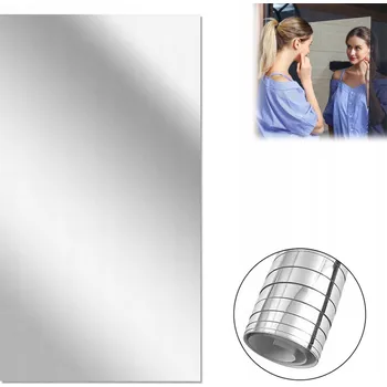 Zrcadlo FÓLIE ZRCADLO SAMOLEPICÍ NA ZEĎ NÁBYTEK NALEPOVACÍ 30 X 200 cm