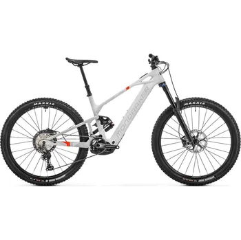Elektrokolo Mondraker Crafty Carbon R - Bunker grey/fog grey/flame red velikost rámu ML