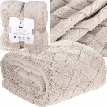 Prostěradlo Deka Eurofirany polyester 70 cm x 160 cm béžová