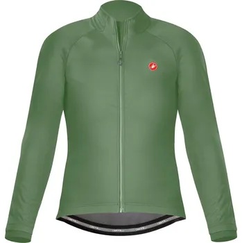 Cyklistická bunda bunda Castelli Competizione Jacket Green Pepper L