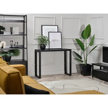 Konferenční stolek Konzolový Stolek Mebel-Partner černá matná 100 x 80 x 35 cm