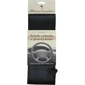 Potah na volant Potah volantu kožený "AX" černý Mária Cavallo