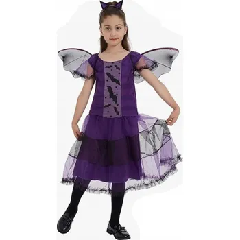 Karnevalový kostým Kostým Netopýra Morph Bat pro Dívky Halloween 3-4 roky 98-104 cm