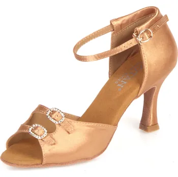 Dámské lodičky Dámské taneční boty Botan BL-5 tělová 7,5 cm Flare Velikost: 36