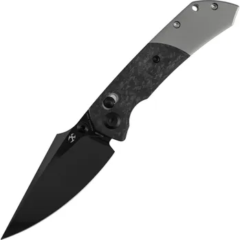 kapesní nůž Kansept Fenrir KNFS Exclusive, M390 Mirror DLC, Shred Carbon
