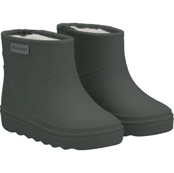 Dívčí holínky En Fant dětské zateplené kotníkové holínky 250383 - 9404 Velikost: 30 OVČI VLNA