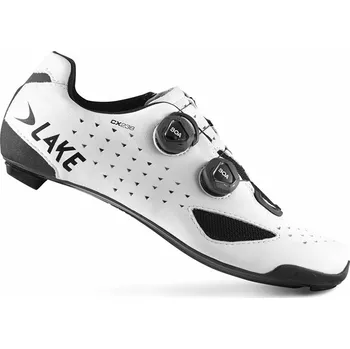 Pánské cyklistické tretry tretry LAKE CX238 Carbon bílá vel.46