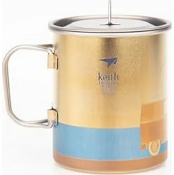 Kempingové nádobí Keith Hrnek Titanium Ti3534 - 450ml