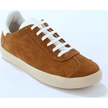 Dámské tenisky Vintage barevné tenisky z kožené usně hnědošedá 39