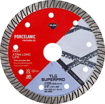 Řezný kotouč Rubi TLG Superpro - dia řezný kotouč na dlažby do tloušťky 20mm Průměr: 115mm
