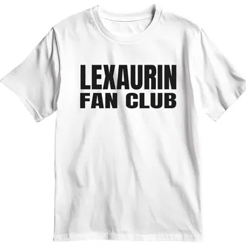 Pánské tričko Tričko bílé Lexaurin fanclub – Od Máry Velikost triček: XL, Barva triček: Bílá