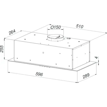 Digestoř MAAN Ares M 60 , černý